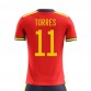 Spanien Fernando Torres 11 2023/2024 Hjemmebanetrøje